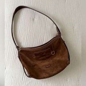 Songmont Small Yore Hobo Bag (Minimal Version) - Sandal Suede